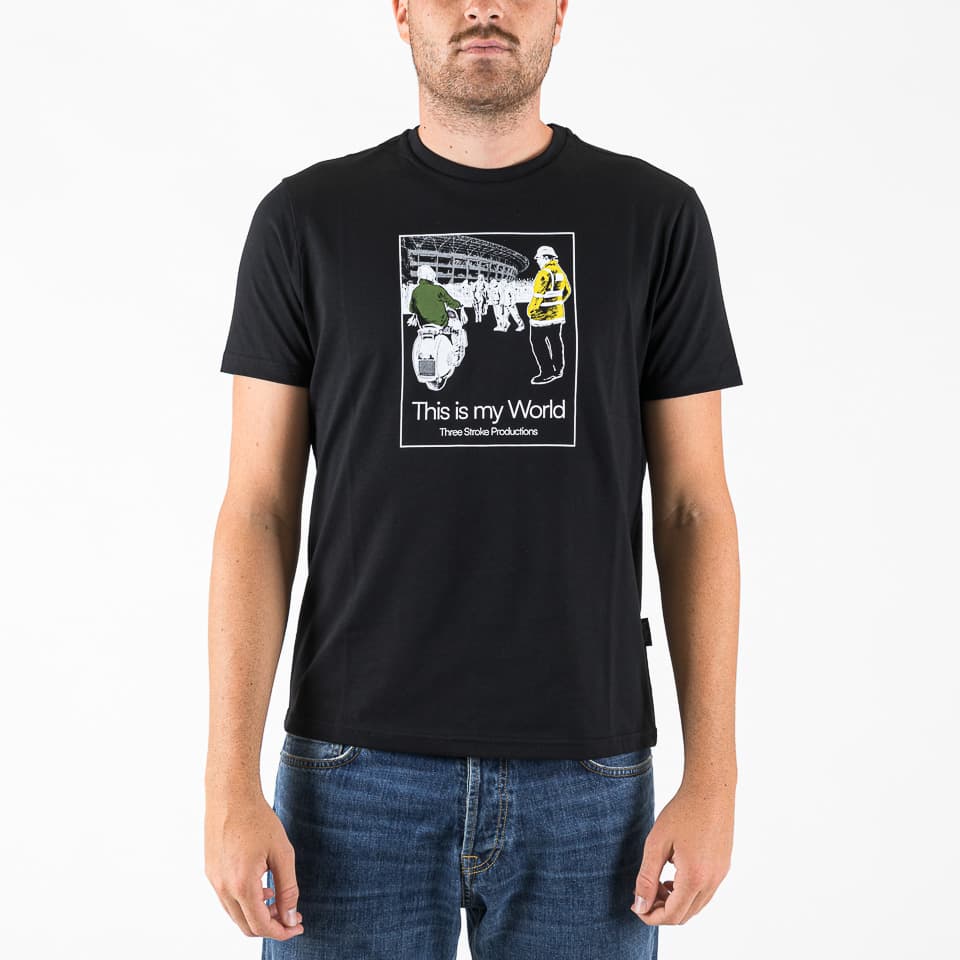 My World - Three Stroke - T-shirts