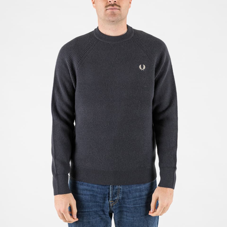 Lambswool Raglan Jumper - 1