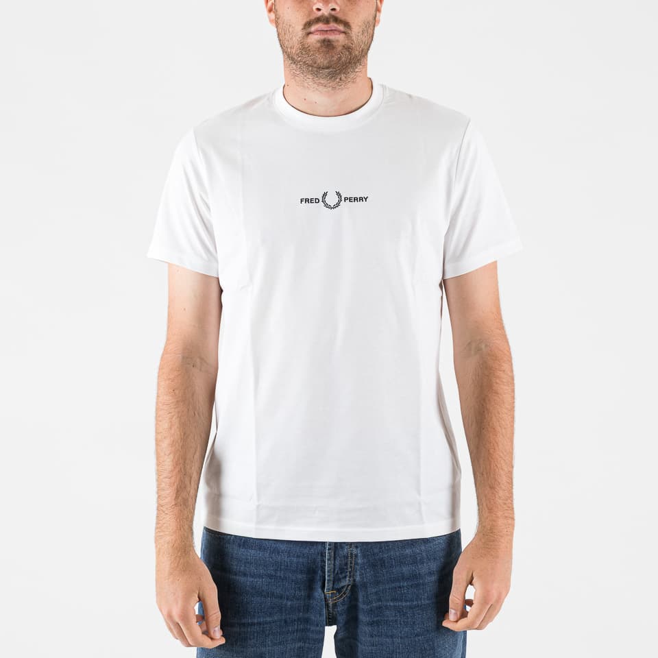 Embroidered T-Shirt - Fred Perry - T-shirts