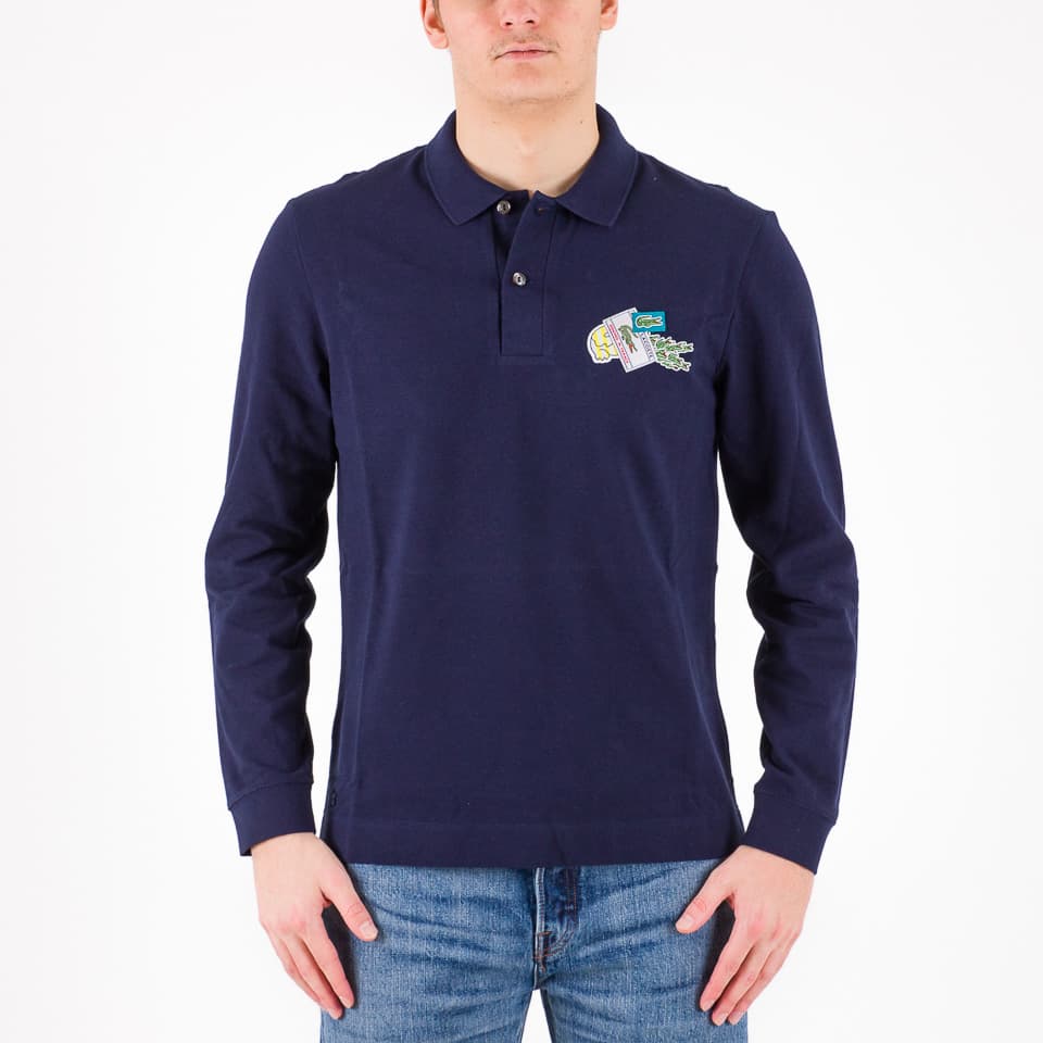 Regular Fit LS Holiday Polo - Made in France - 1