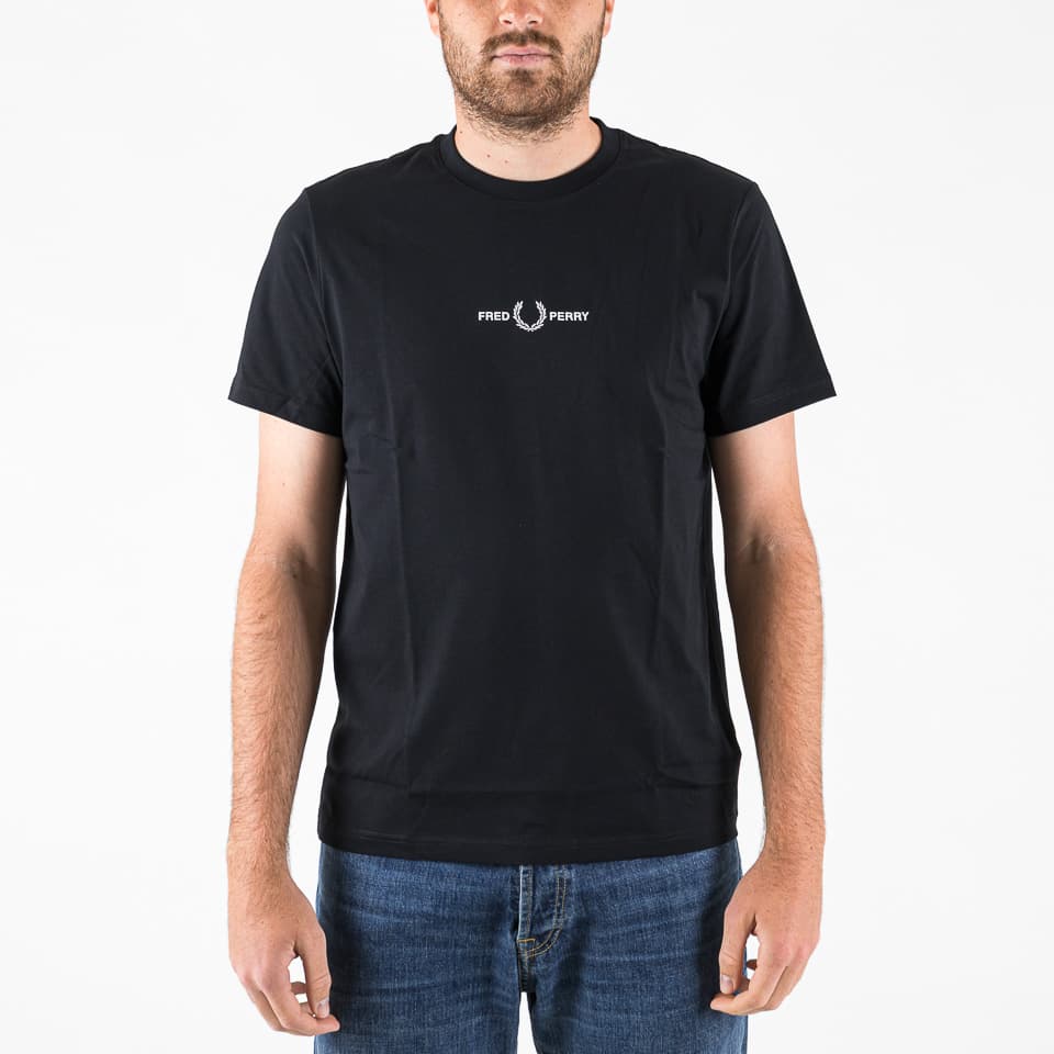 Embroidered T-Shirt - Fred Perry - T-shirts