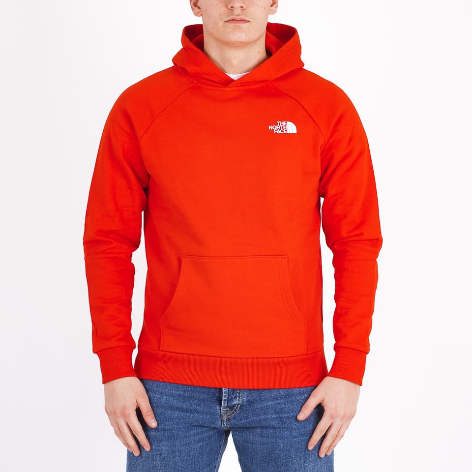 Raglan Red Box Hoodie - 1
