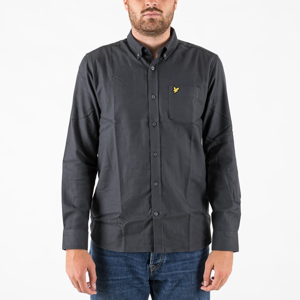 Button Down Flannel Shirt - Lyle & Scott - Shirts