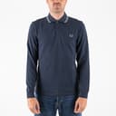 LS Twin Tipped Fred Perry Polo Shirt