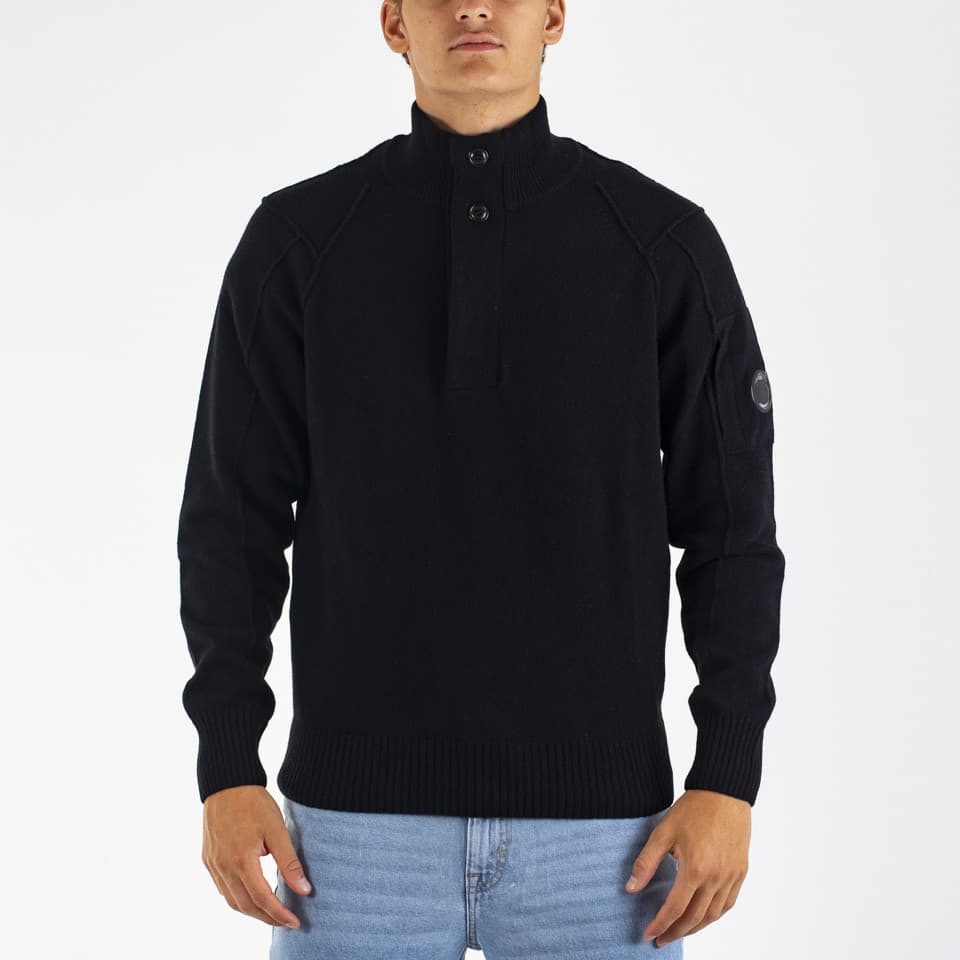 Turtle Neck Lambswool Sweat - 1