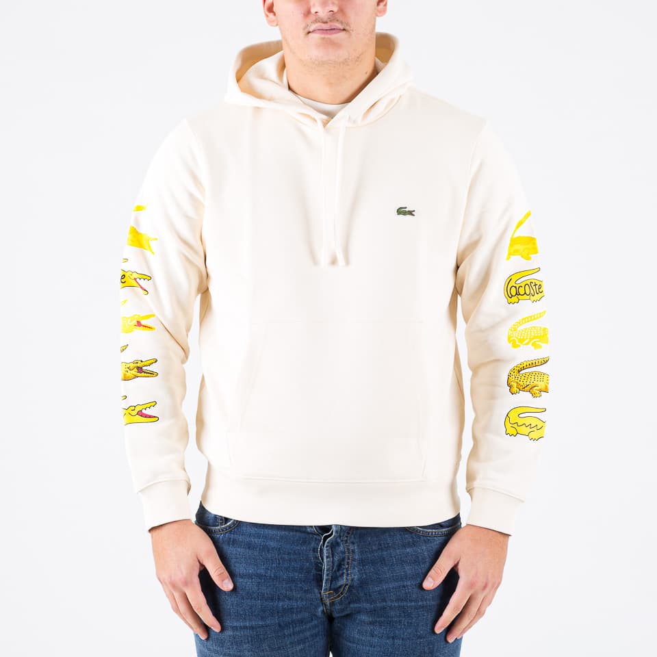 Contrast Croc Hoodie - 1