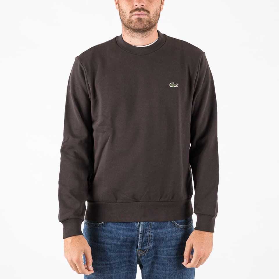 Organic Brushed Cotton Sweatshirt - Lacoste - Sweatshirts