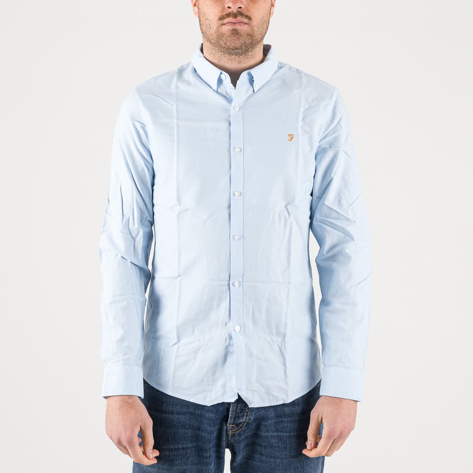 Brewer Long Sleeve Shirt - Farah - Shirts