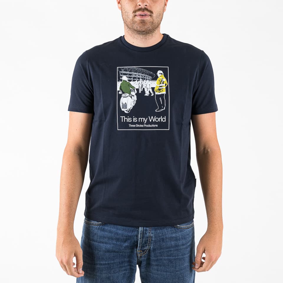 My World - Three Stroke - T-shirts