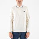 LS Twin Tipped Fred Perry Polo Shirt
