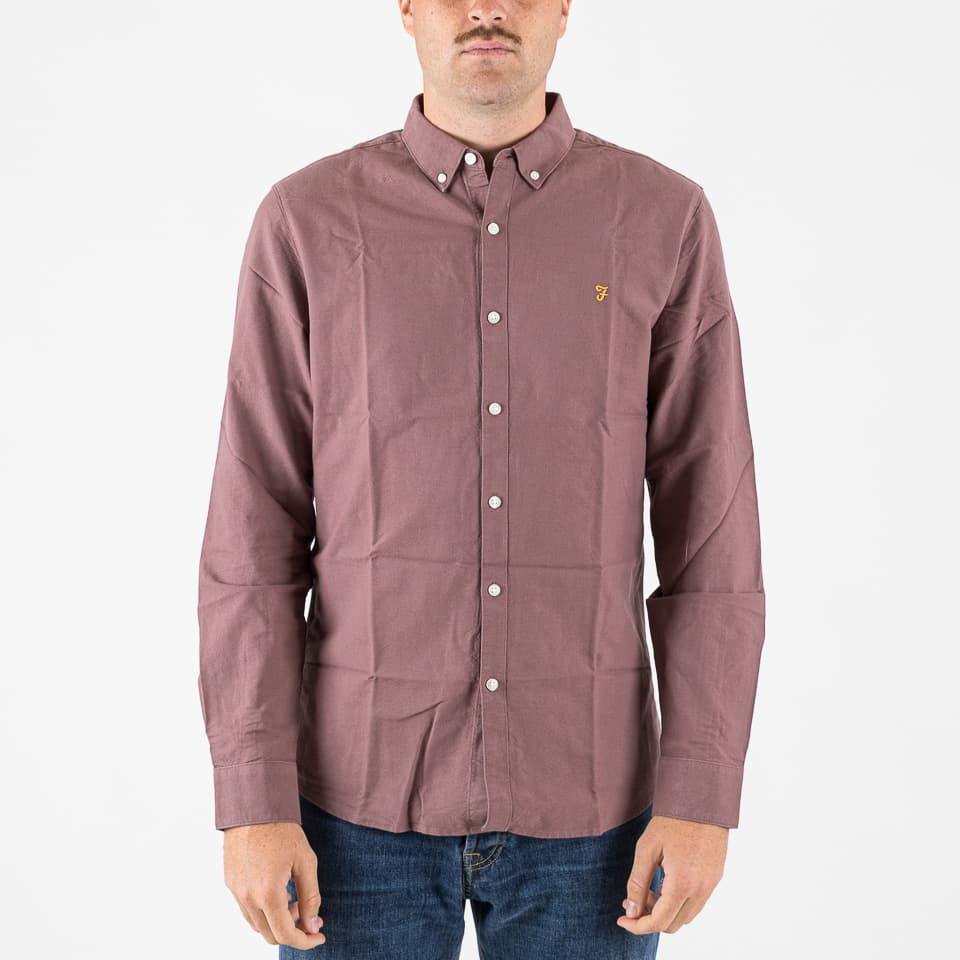 Brewer Long Sleeve Shirt - Farah - Shirts